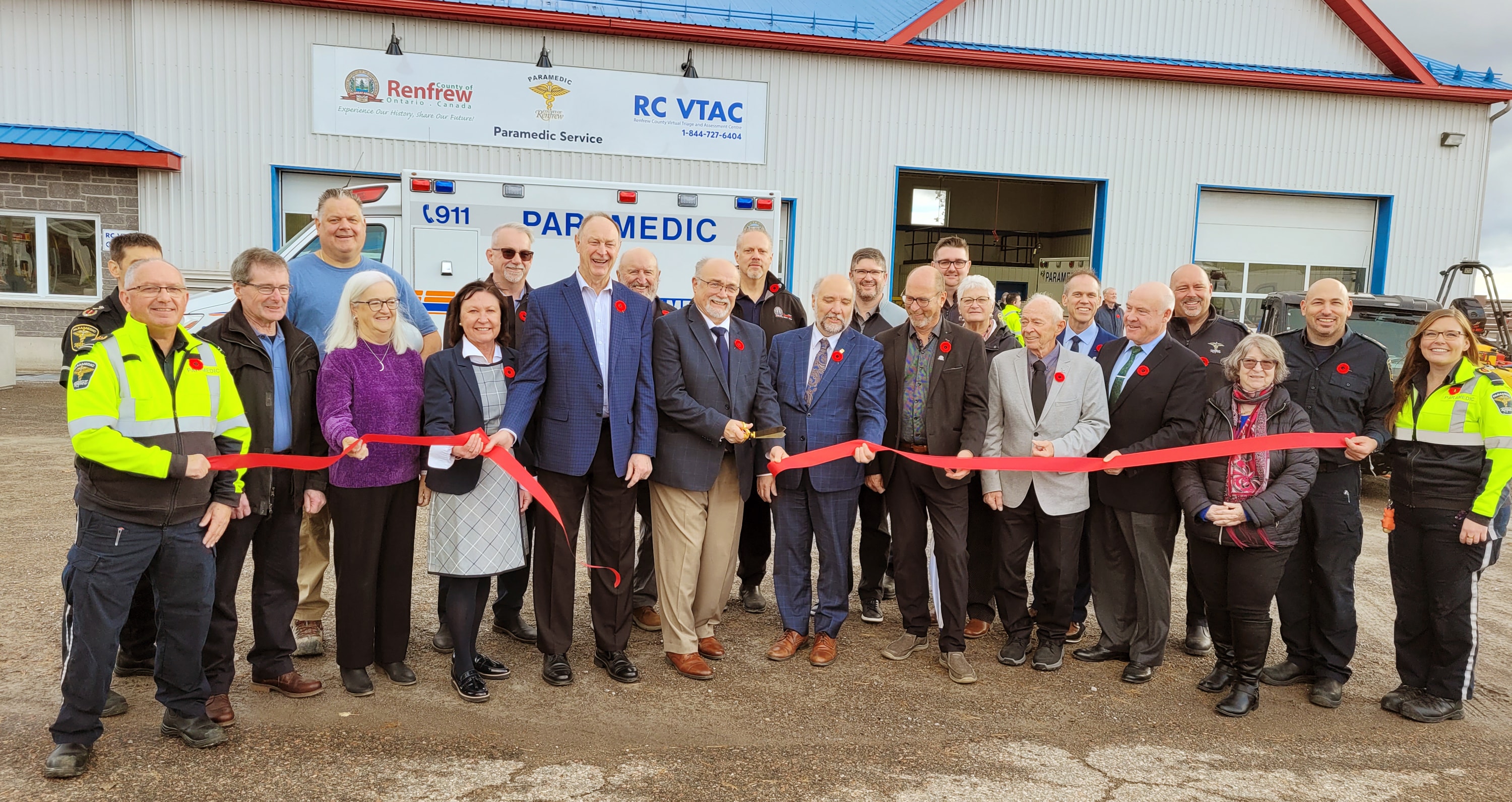 Eganville Paramedic Base opening
