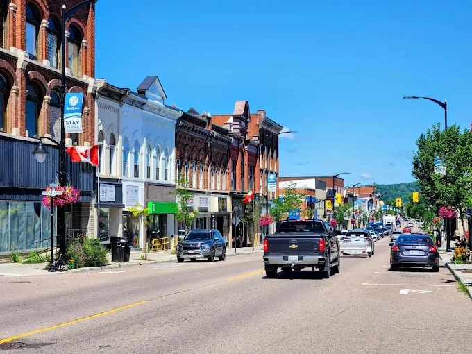 Downtown Renfrew main street